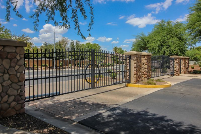 Metal Gate Installation